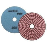 7 Step Spiral Dry Diamond Polishing Pads Weha