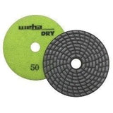 7 Step Spiral Dry Diamond Polishing Pads Weha