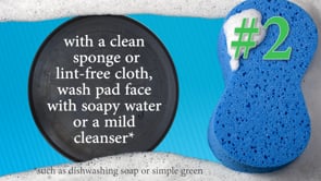 8" Industrial-Grade Plastic Hand Cup for Flat Surfaces - Pack of 4 Wood's Powr-Grip