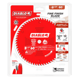 8-1/2 in. x 60 Tooth Fine Finish Saw Blade - 5 per Order Diablo Tools