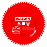 8-1/2 in. x 60 Tooth Fine Finish Saw Blade - 5 per Order Diablo Tools