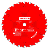 8-1/4 in. x 24 Tooth Framing Saw Blade - 15 per Order Diablo Tools