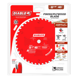 8-1/4 in. x 40 Tooth Finishing Saw Blade - 8 per Order Diablo Tools