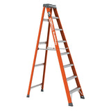 8′ Buildman™ Fiberglass Stepladder MetalTech