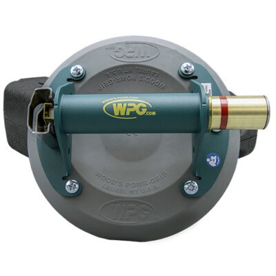 8" Metal Hand Cup With Low-Marking Vacuum Pad for Flat Surfaces Wood's Powr-Grip