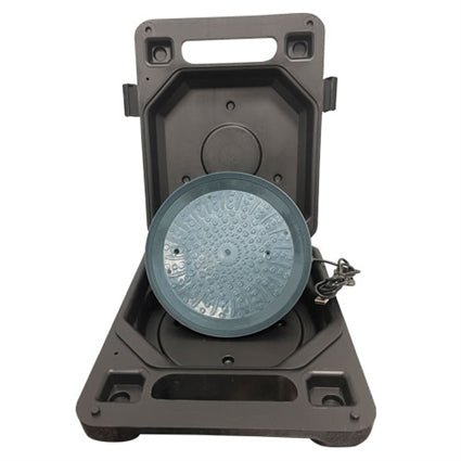 8" WEHA TUFFCUP LED ELECTRIC BATTERY POWERED CORDLESS VACUUM CUP NON BLEEDING GRAY RUBBER - Sale Weha