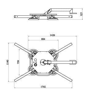 Aardwolf DC Powered Vacuum Glass Lifter ARGL-500DC Aardwolf