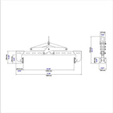 Aardwolf Horizontal Stone Lifting Clamp - 1370 Aardwolf