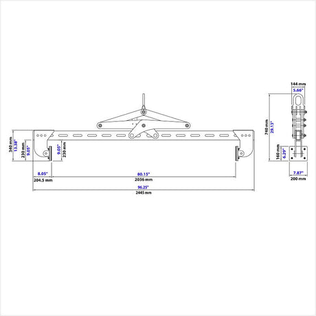 Aardwolf Horizontal Stone Lifting Clamp - 2010 Aardwolf
