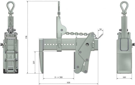 Aardwolf Monument Clamp Lifter- GPM1500A (Automatic) Aardwolf
