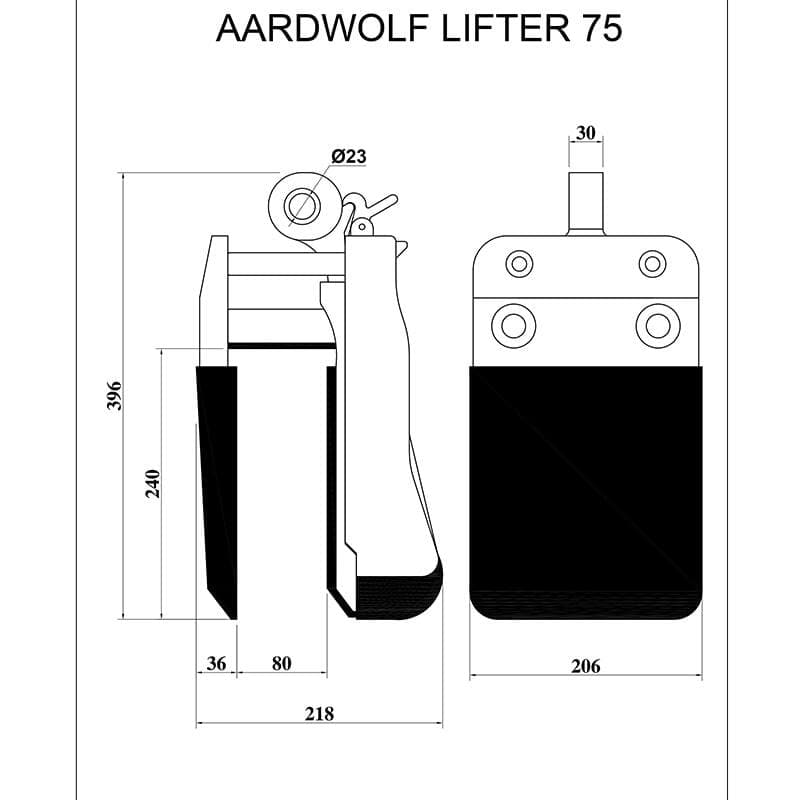 Aardwolf Slab Lifter 75 - Diamond Tool Store