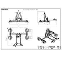 Aardwolf Vacuum Glass Lifter 400kg Aardwolf