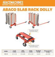 Abaco Slab Rack Dolly - Diamond Tool Store