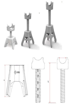 Adjustable Plastic Unichair OCM