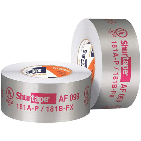 AF 099 Aluminum Foil Tape (UL 181A-P/B-FX ) - Case Shurtape