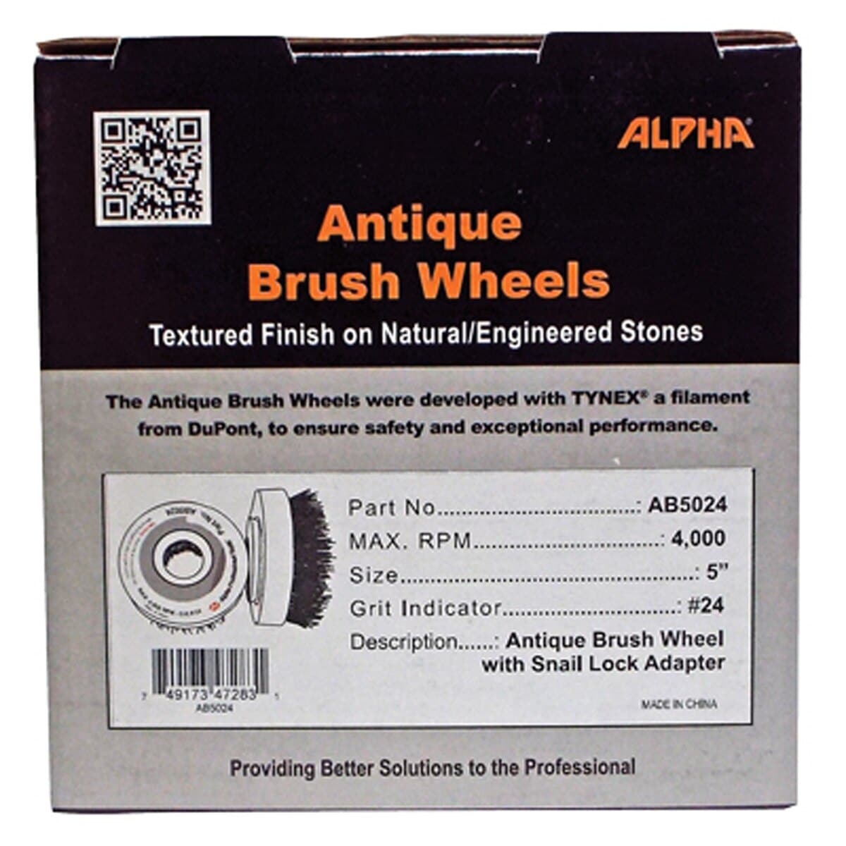 Alpha Antique Brush Wheels - Diamond Tool Store