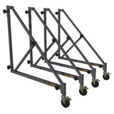 ALU Series™ 6’ Baker I-BMSO4TT MetalTech Set Of 46" Universal Outriggers With Casters
