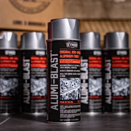 Seymour Alumi-Blast, Automotive Aluminum Spray Paint - 6 Pack Seymour