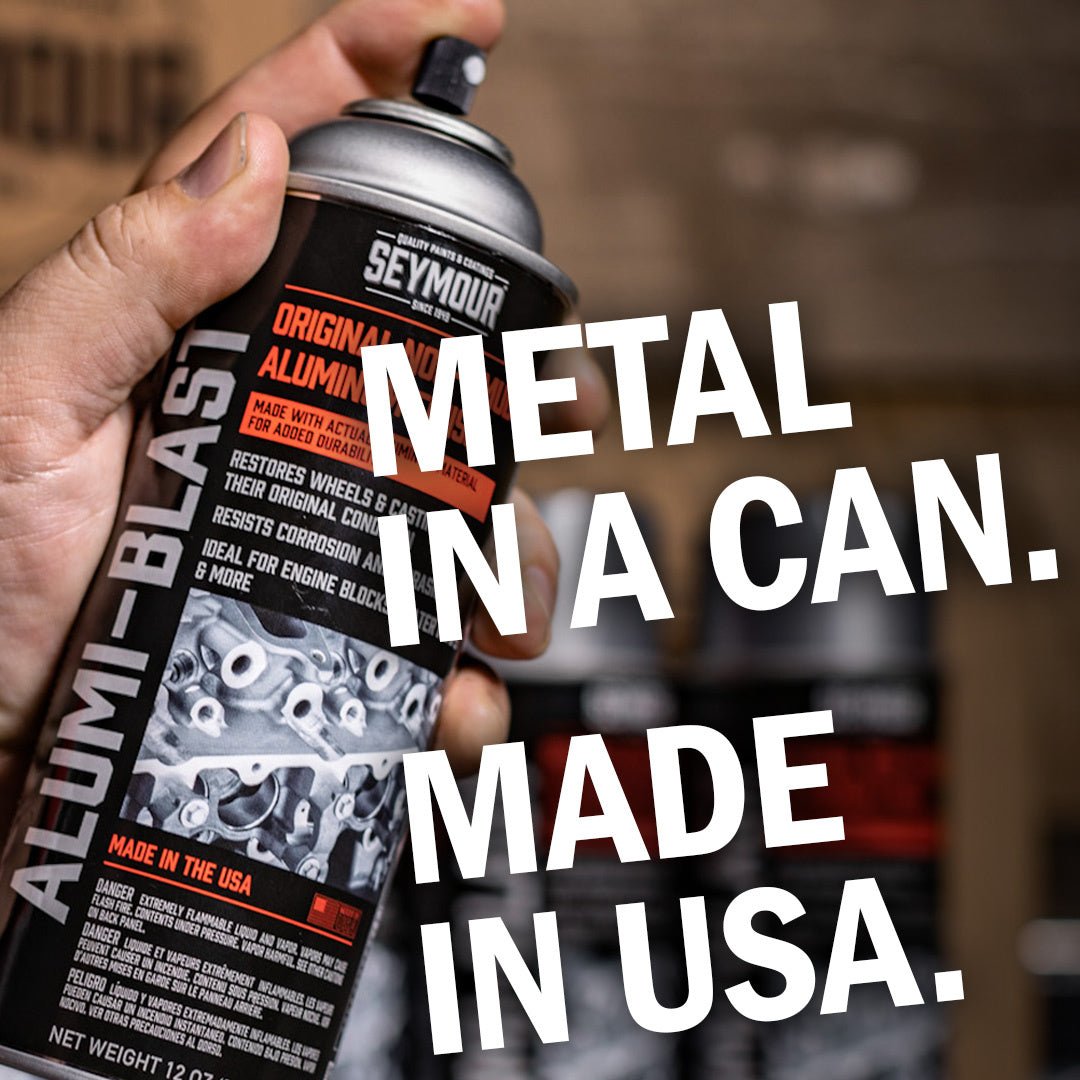 Seymour Alumi-Blast, Automotive Aluminum Spray Paint - 6 Pack Seymour