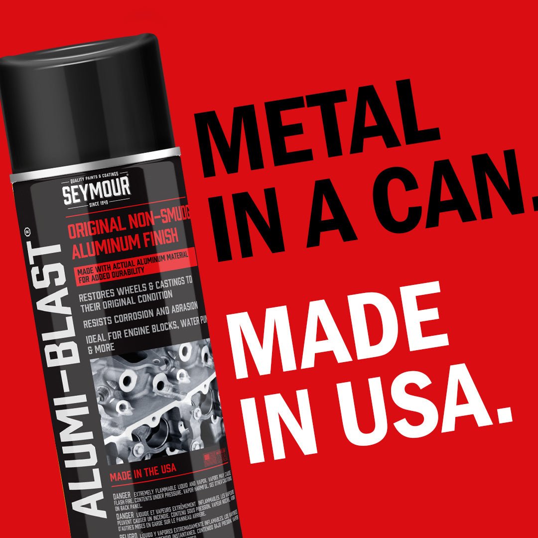 Seymour Alumi-Blast, Automotive Aluminum Spray Paint - 6 Pack Seymour