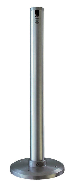 Aluminum Smokers Bollards SMK-F-35A Vestil Floor Mounted