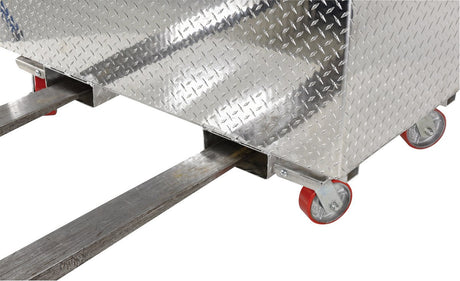 Aluminum Tread Plate Portable Tool Boxes Vestil