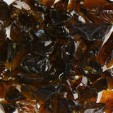 Amber Brown Terrazzo Glass TAMBERB2-1 American Specialty Glass 1 Lb. #2 (1/4" - 3/8")