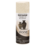 American Accents® Stone Spray Paint - 12oz (6 Count) 342730 Rust-Oleum Bleached Stone