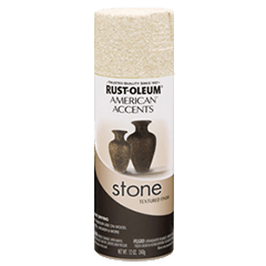 American Accents® Stone Spray Paint - 12oz (6 Count) 342730 Rust-Oleum Bleached Stone