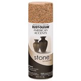 American Accents® Stone Spray Paint - 12oz (6 Count) 342732 Rust-Oleum Sienna Stone