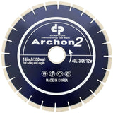 Archon 2 Blade for cutting Quartzite, Quartz, and Granite on Blue Ripper Sr. Rail Saw ARC214 Dia Plus Single Item