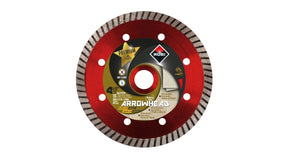 Arrow Head Premium Diamond Blade 31916 Rubi Tools BLADE ARROWHEAD 4 1/2"