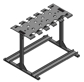 Auger Racks 160A-16-42 Star Industries Drop-N-Go Up to 10 Augers (42" tall augers)