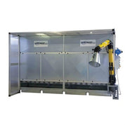 Automatic Dry Dust and Sludge Collection Booth - Filter Projects