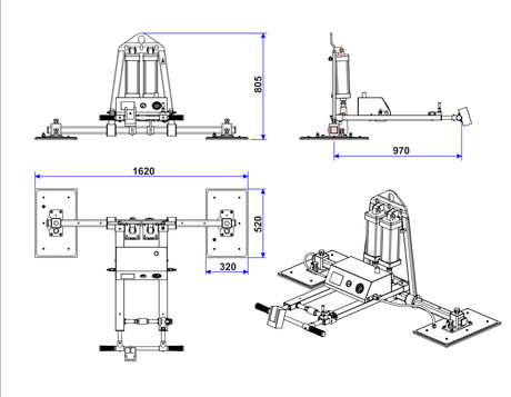 AVLP2-500-PRO Vacuum Lifter Aardwolf