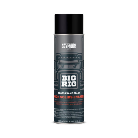 Big Rig Professional Coatings - Case of 6 20-1615 Seymour Gloss Frame Black