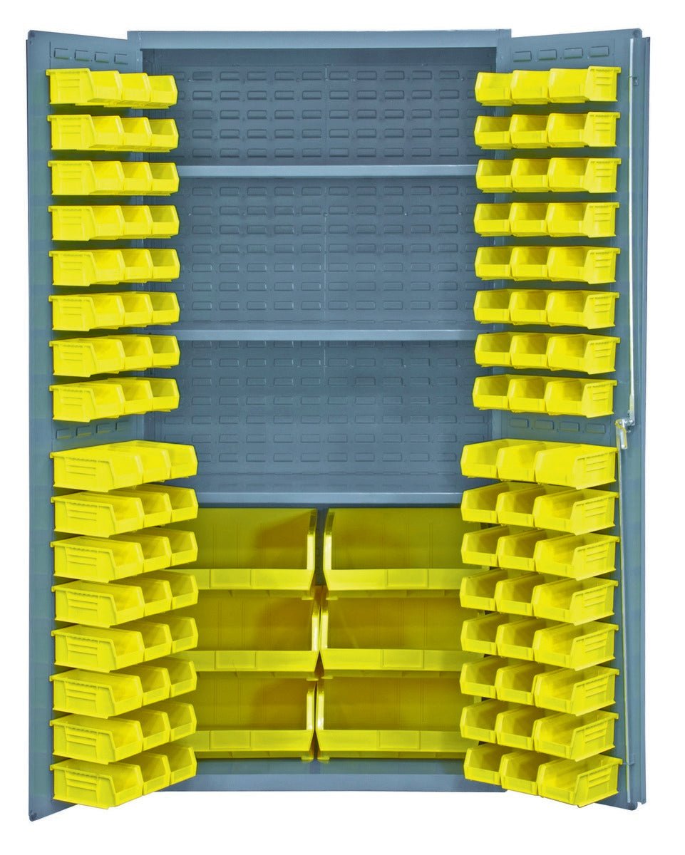 Vestil VSC-3501-102 Storage Cabinet 102 Bins 36x72