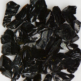Black Terrazzo Glass TBLACKZ2-1 American Specialty Glass 1 Lb. #2 (1/4" - 3/8")