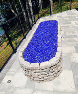 Blue Fire Glass American Specialty Glass