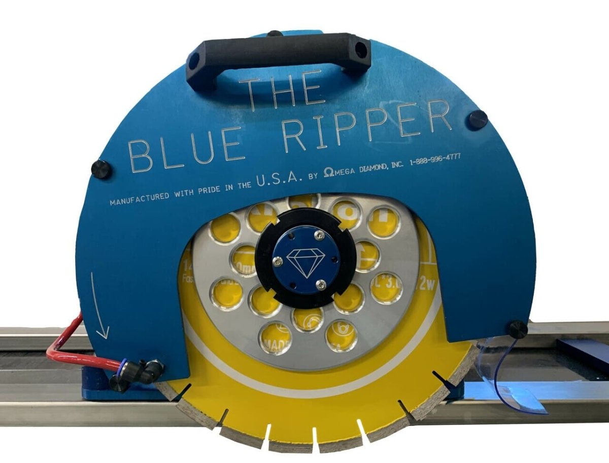 Blue Ripper Omega Diamond Blue Ripper Rail Saw | Diamond Tool Store