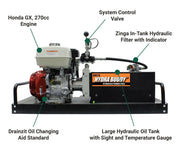 Brave Hydraulic Power Pack | 2,000 PSI | 7 GPM | Recoil Start | Honda GX390 - Brave