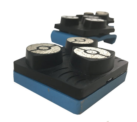 Bullseye Grinding Segments - HTC UBEB-HTC Dia Plus Backer Pad - HTC