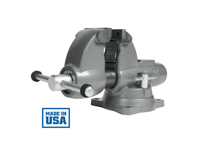 C-0 Pipe and Bench Vise, 3-1/2" Jaw Width, 5" Max Jaw Opening, 4-1/2" Throat Depth - Diamond Tool Store
