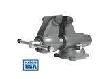 C-3 Pipe and Bench Vise, 6" Jaw Width, 9" Max Jaw Opening, 6-5/8" Throat Depth Wilton