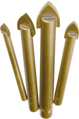 Carbide Tipped Glass Drill Bits Tru-Cut