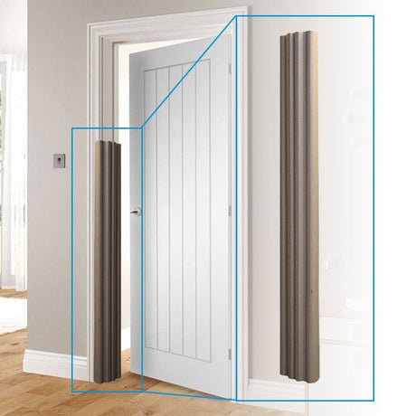 Cardboard Door Jamb Protector (50 Pieces) Zip-Up