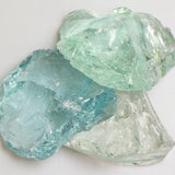 Caribbean Mix Landscape Glass LCARIBBL-50LB American Specialty Glass 50 Lb. Large (1" - 2")