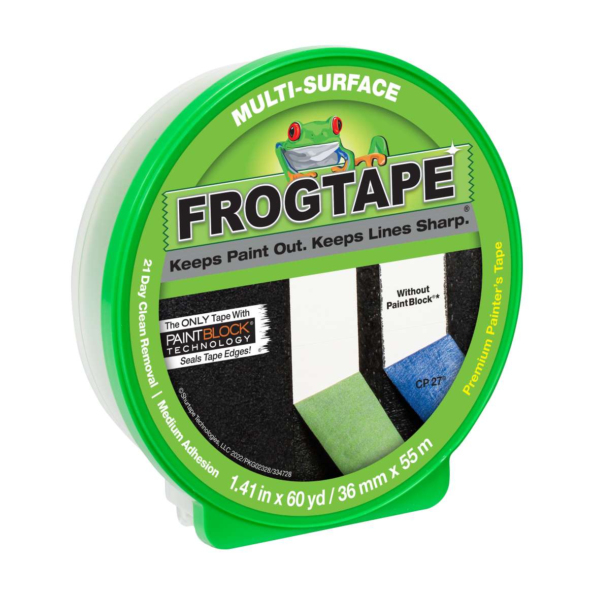 CF 120 / FrogTape® brand Painter's Tape - Multi-Surface - Frog Tape