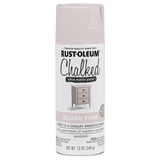 Chalked Paint Ultra Matte Paint - 12oz (6 Count) 302594 Rust-Oleum Blush Pink