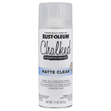 Chalked Paint Ultra Matte Paint - 12oz (6 Count) 302599 Rust-Oleum Matte Clear